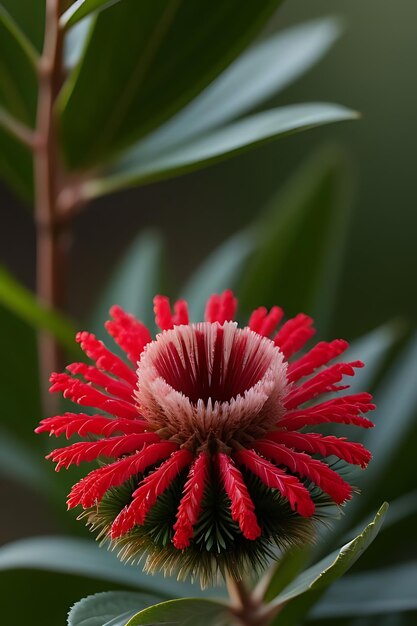 une fleur d'apparence réaliste