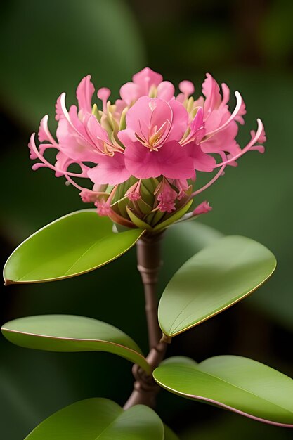 Photo une fleur d'apparence réaliste