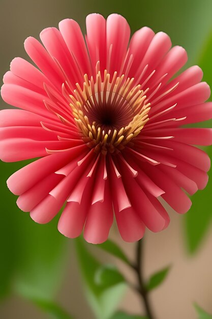 une fleur d'apparence réaliste