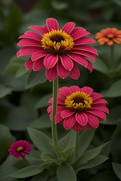 Photo une fleur d'apparence réaliste