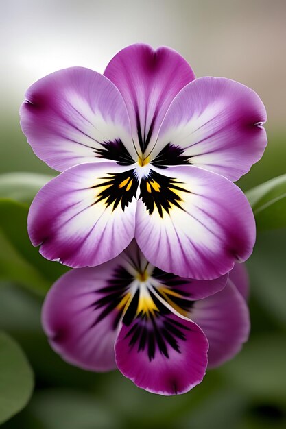 Photo une fleur d'apparence réaliste