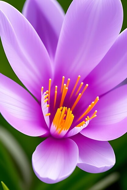 Photo une fleur d'apparence réaliste