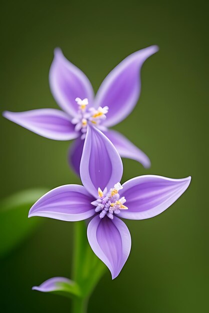 une fleur d'apparence réaliste