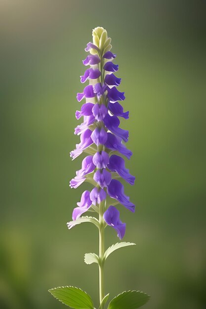 Photo une fleur d'apparence réaliste