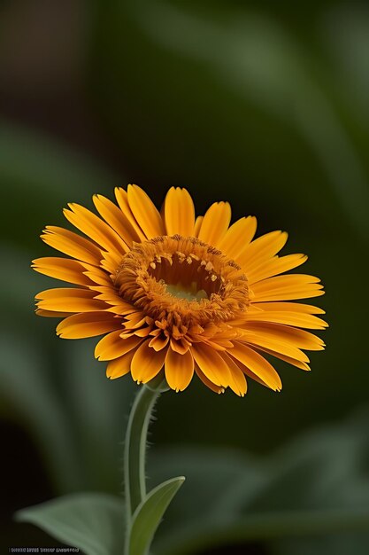 Photo une fleur d'apparence réaliste