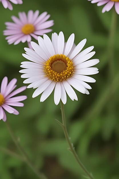 Photo une fleur d'apparence réaliste