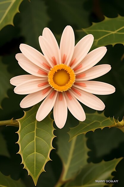 une fleur d'apparence réaliste