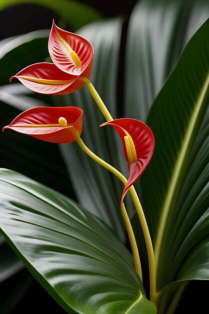 une fleur d'apparence réaliste