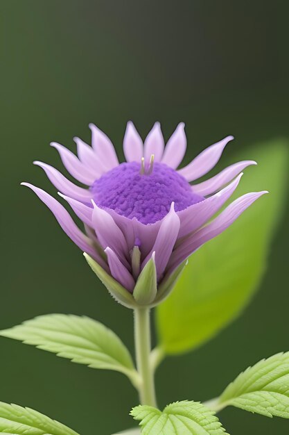 une fleur d'apparence réaliste