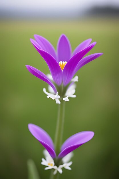 Photo une fleur d'apparence réaliste