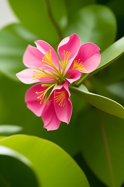 une fleur d'apparence réaliste