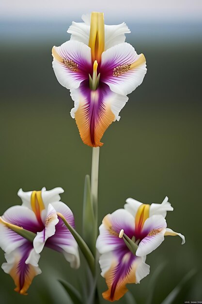 Photo une fleur d'apparence réaliste