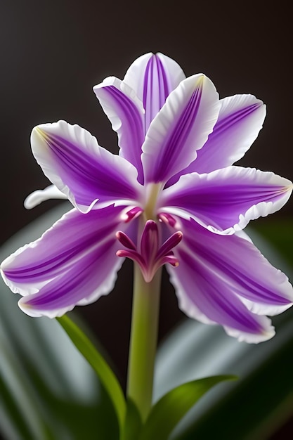 Photo une fleur d'apparence réaliste