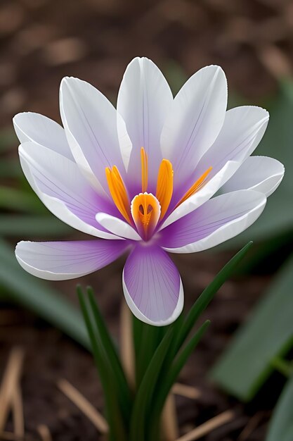 Photo une fleur d'apparence réaliste