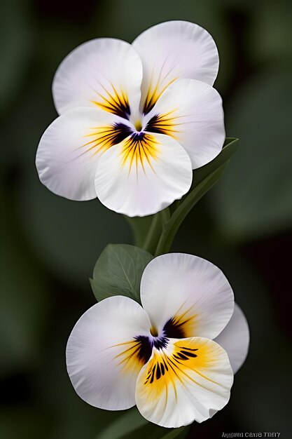 Photo une fleur d'apparence réaliste