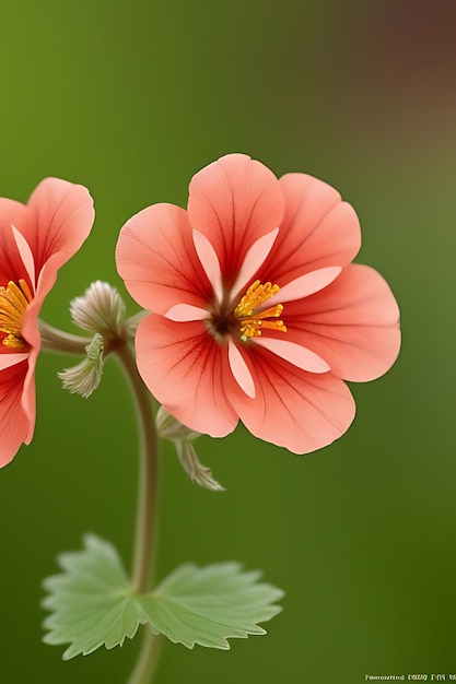 une fleur d'apparence réaliste