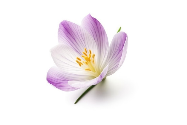 La fleur de crocus dans le jardin tropical nature HD