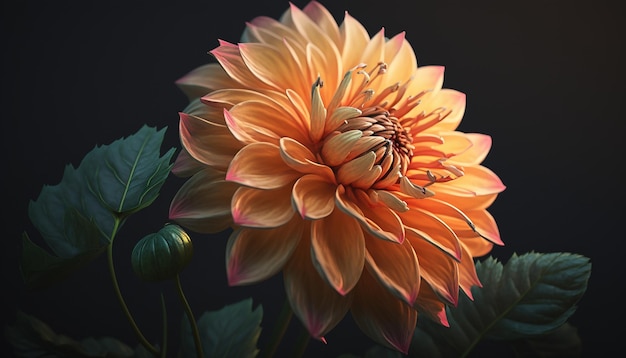 Fleur de dahlia IA générative