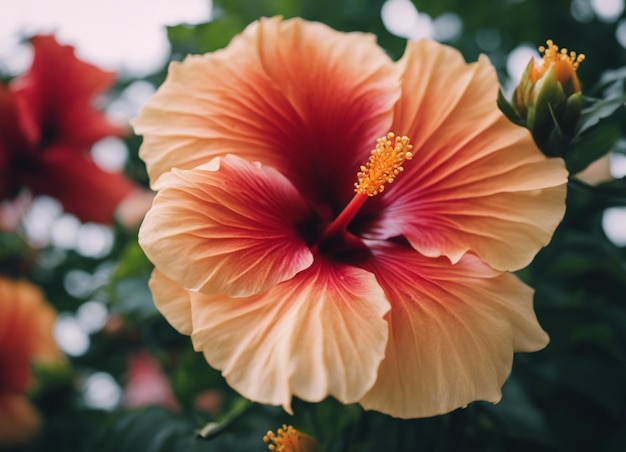 Une fleur d'hibiscus