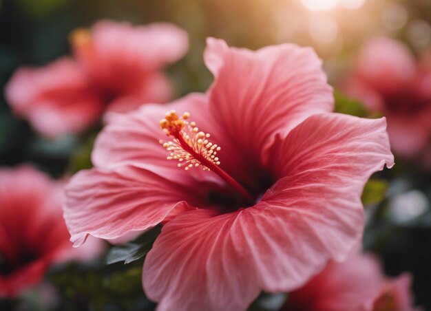 Une fleur d'hibiscus