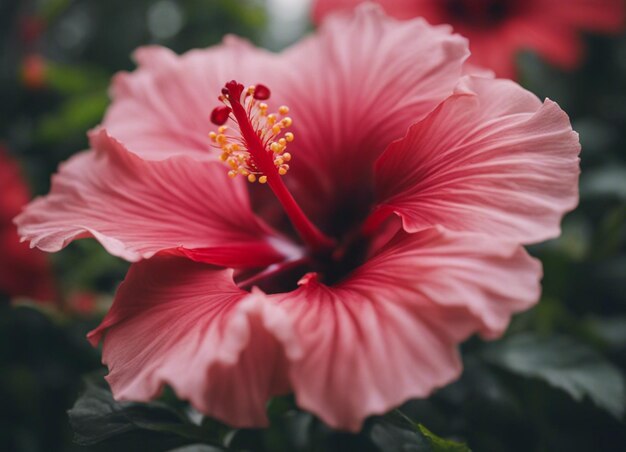 Une fleur d'hibiscus