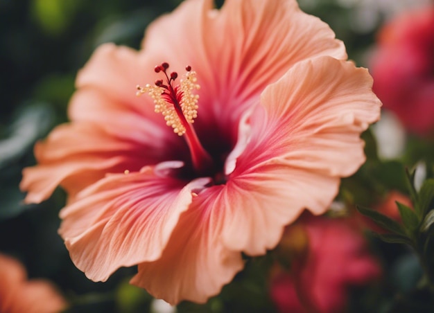 Une fleur d'hibiscus