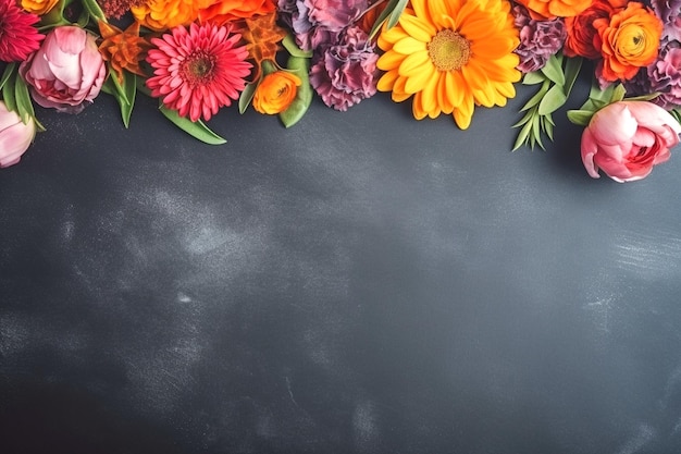 fleur isolée sur un fond solide