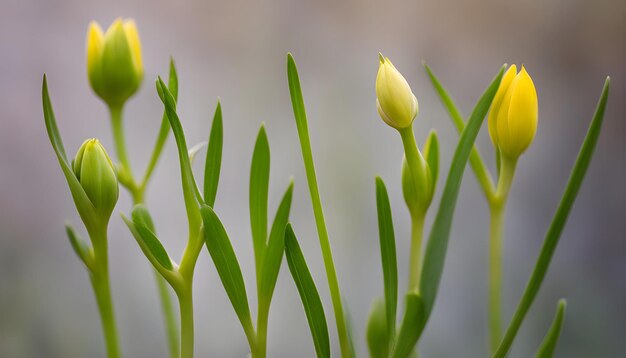 une fleur jaune avec le nom de la géographie nationale dessus