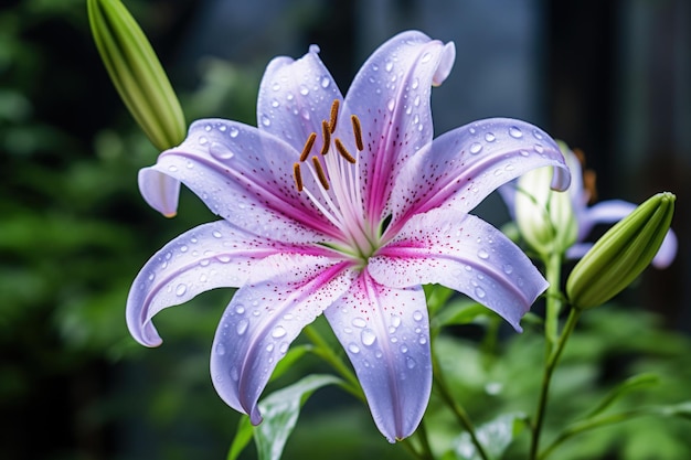 une fleur de lilas