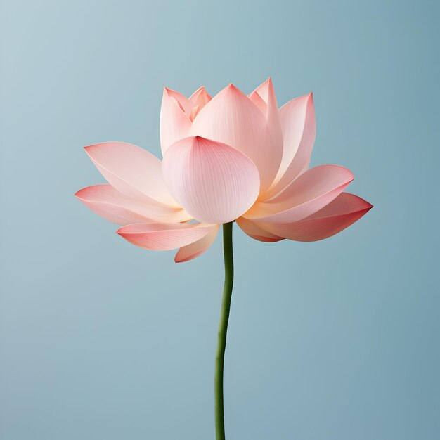 fleur de lotus en arrière-plan de studio fleur de Lotus unique Belles images de fleurs