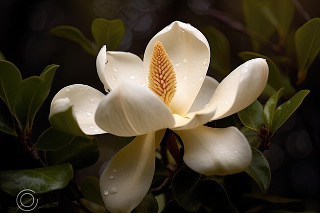 fleur de magnolia unique