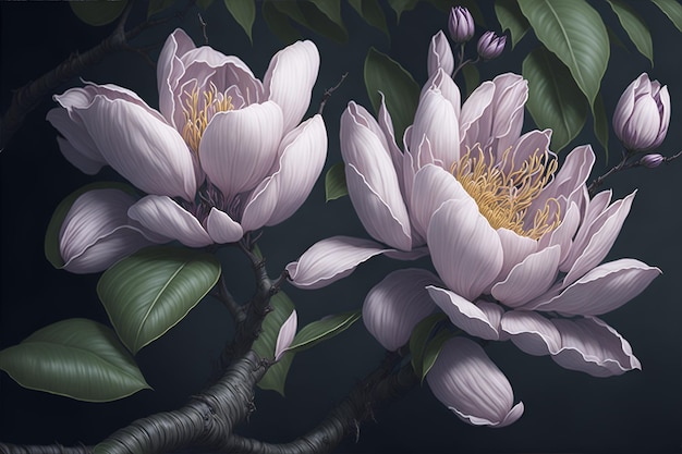 Fleur de magnolia