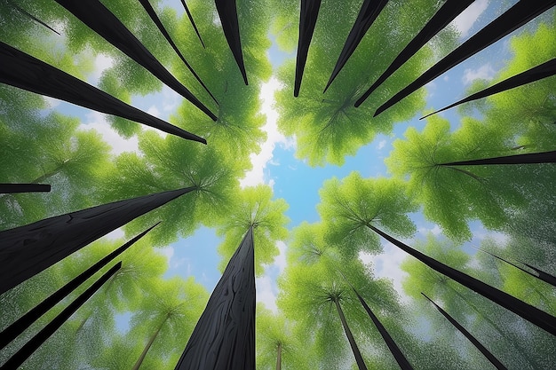 Photo une fleur avec une peinture psychédélique