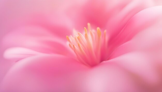 Fleur de pétale rose dans un style doux et flou pour le fond