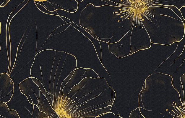 une fleur avec des pétales jaunes et les mots dandelion sur elle