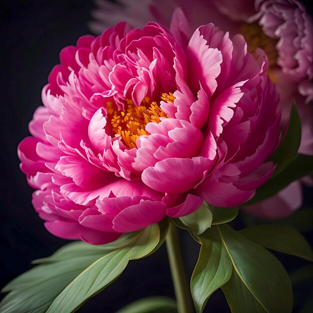 Une fleur de pioie étonnante