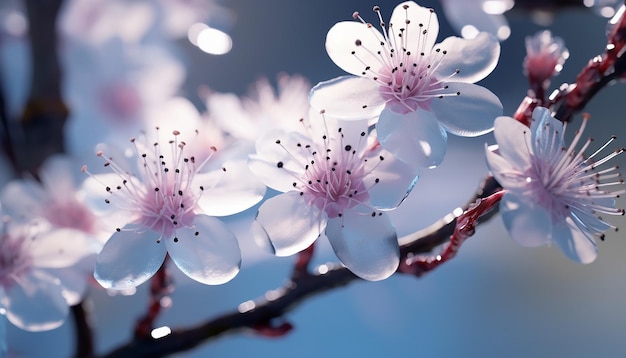 Une fleur de prune