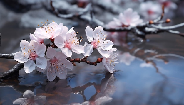 Une fleur de prune