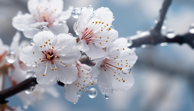 Une fleur de prune