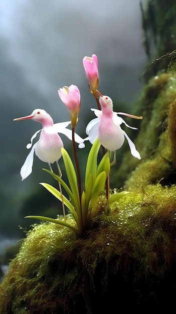 Une fleur qui s'appelle la fleur de la fée