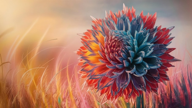une fleur qui s'appelle une fleur