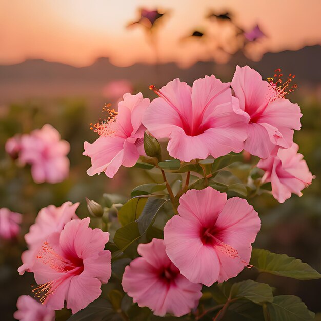 une fleur rose avec le mot rose dessus