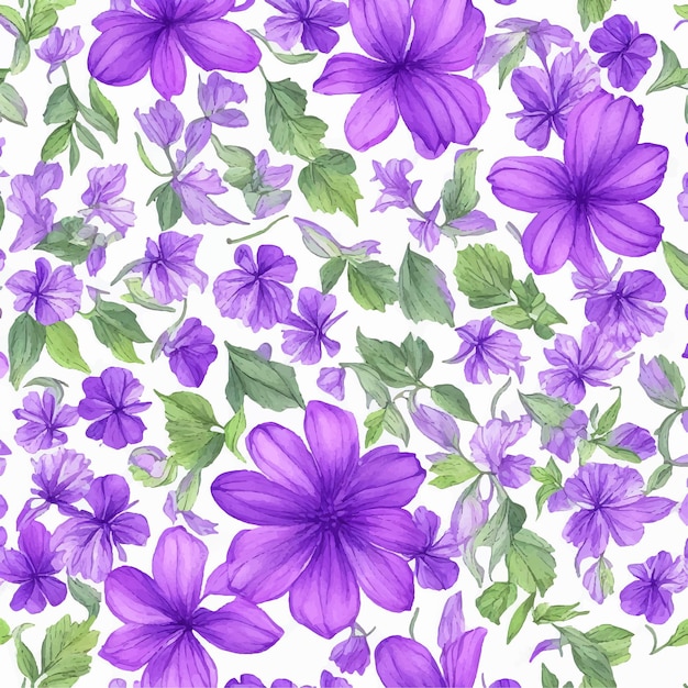 Une fleur violette sur fond blanc