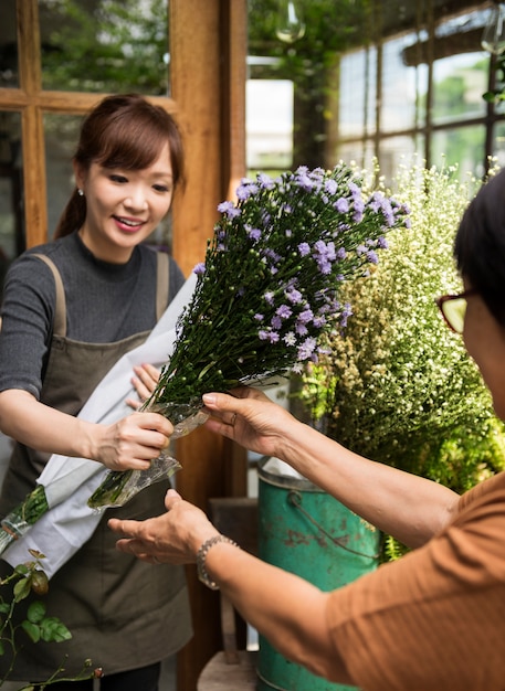 Fleuriste Magasin Fleuriste Botanique Bouquet Floraison