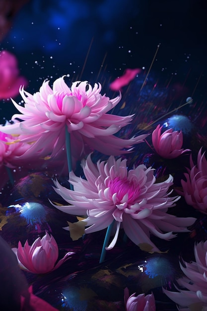 Fleurs Art Ai génératif