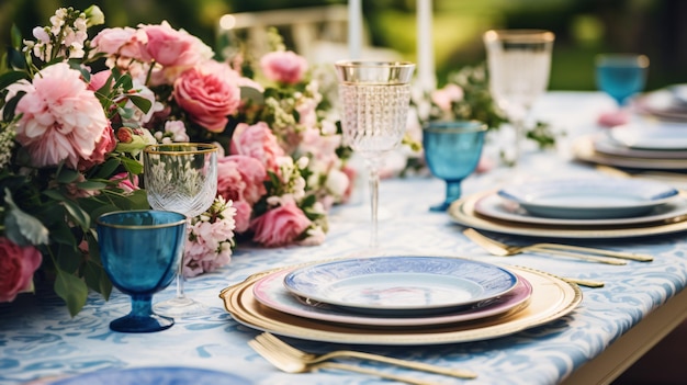 Fleurs en boîte cadeau de luxe ronde bouquet de péon