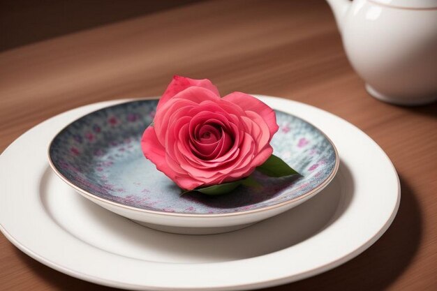 Photo des fleurs de bougies roses et blanches dans un vase