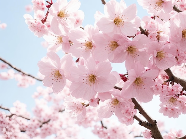 fleurs de cerisier générative ai