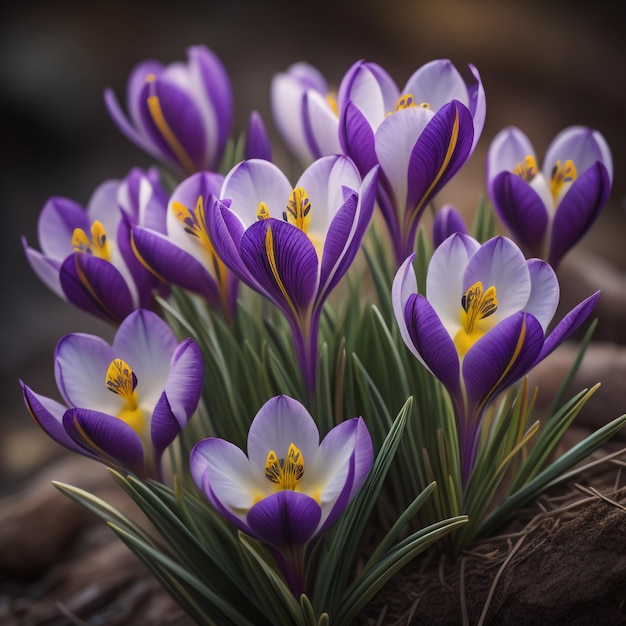 fleurs de crocus