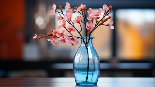 Fleurs dans un vase